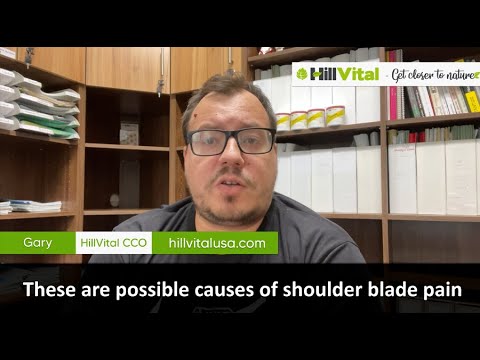 These are possible causes of shoulder blade pain