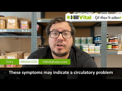 These symptoms may indicate a circulatory problem