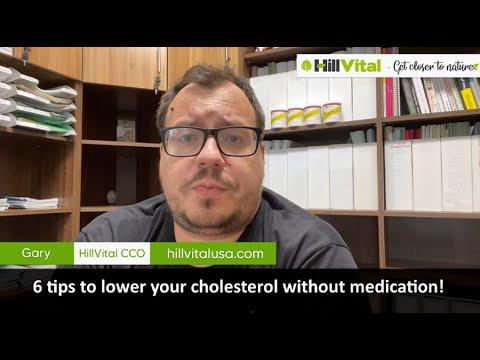 6 tips to lower your cholesterol without medication!