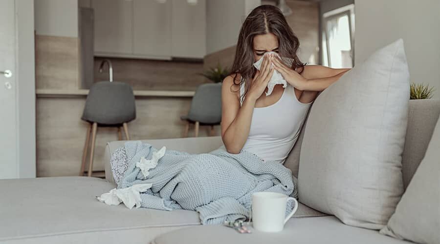 Symptoms and complications of sinusitis