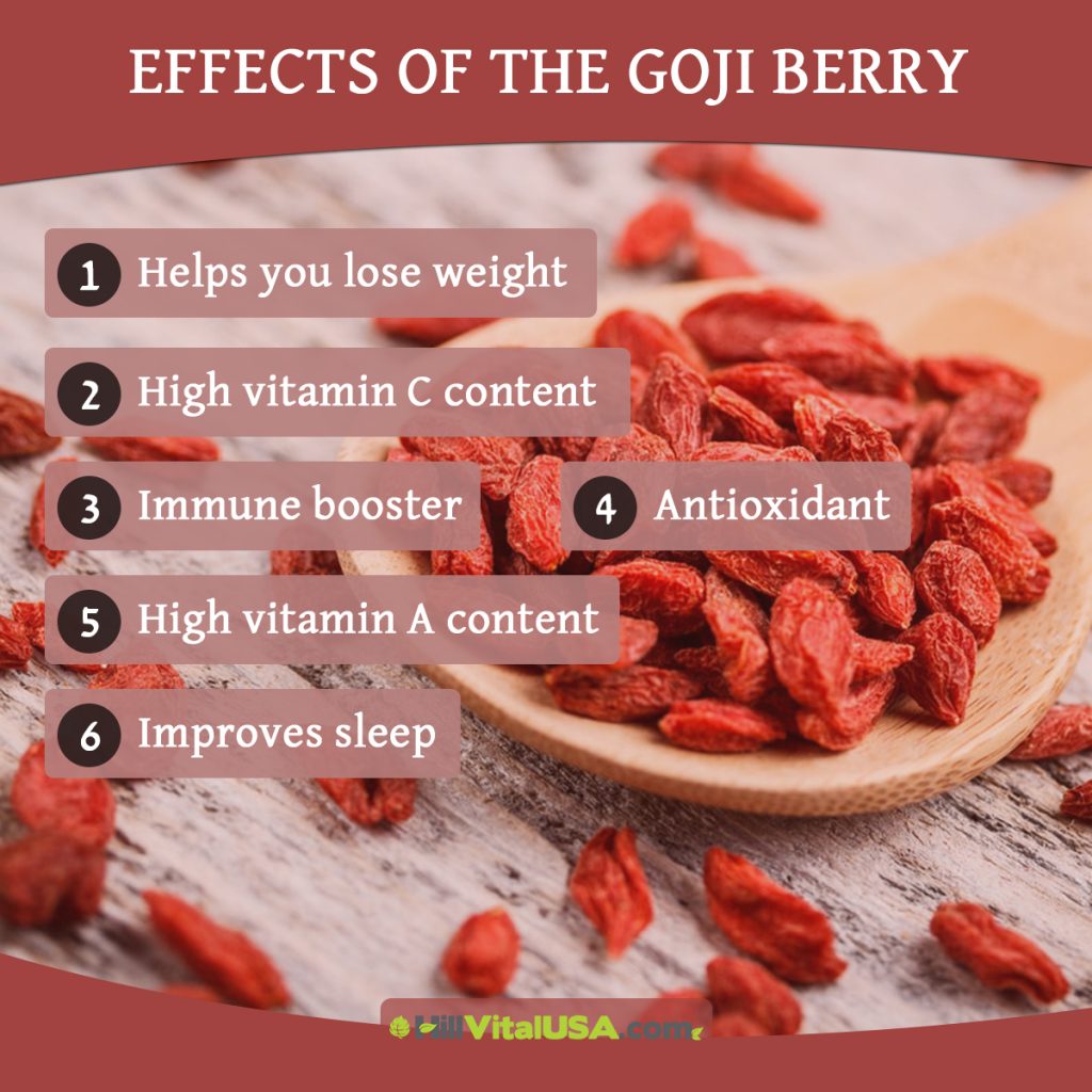 Effects of the goji berry