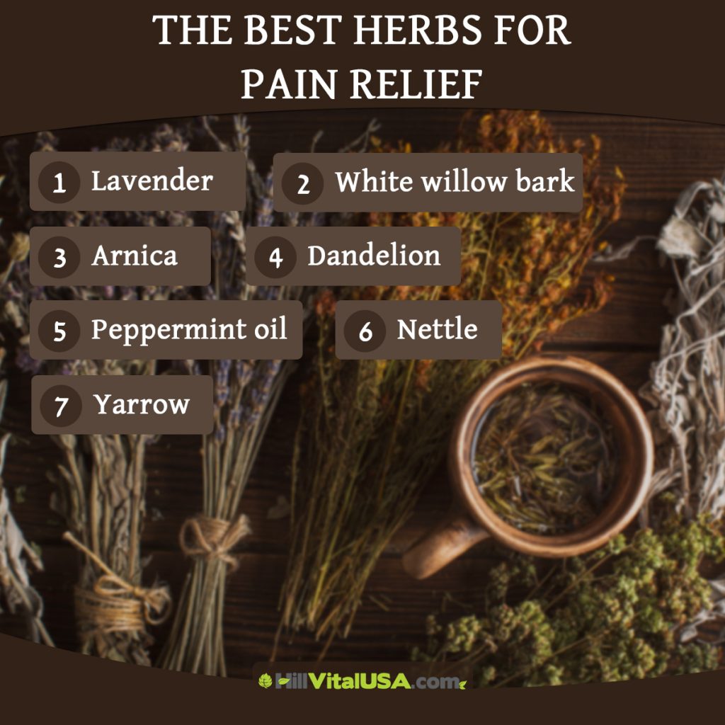 Herbs for pain relief