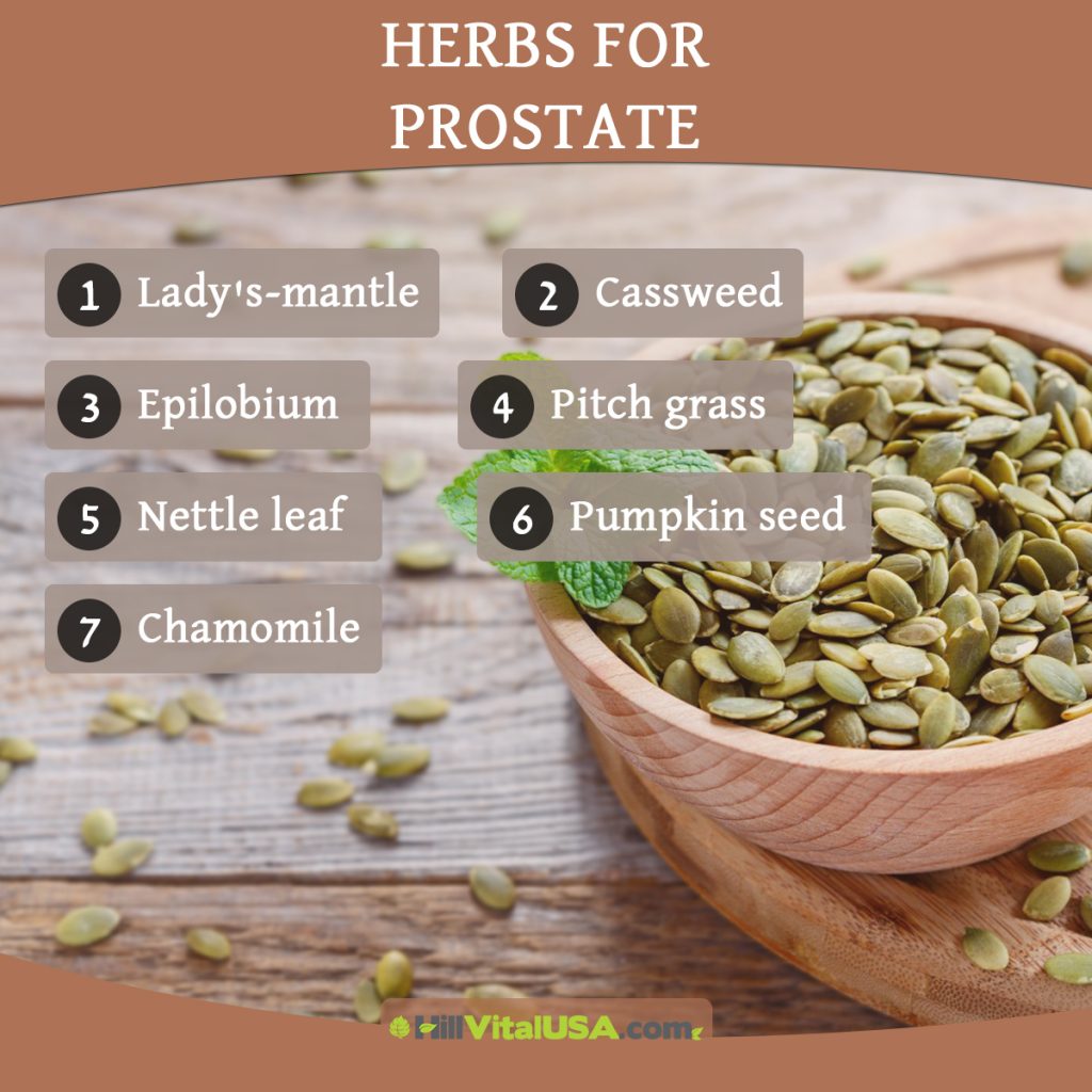 Herbs for prostate