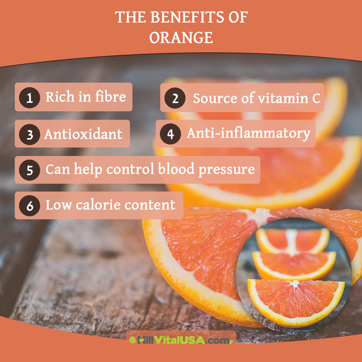 The benefits of orange