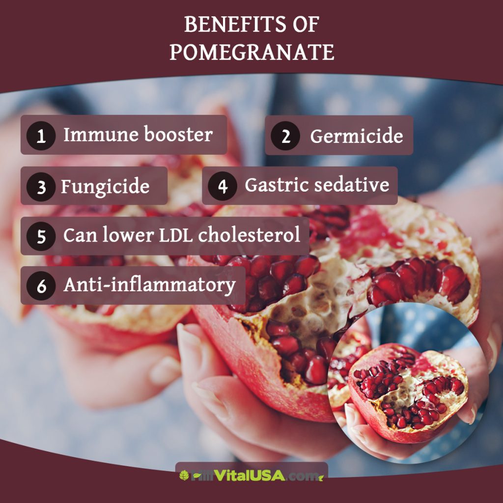 Benefits of pomegranate