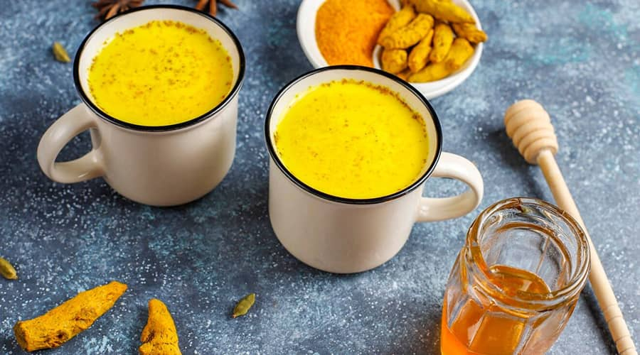 Anti-inflammatory turmeric milk