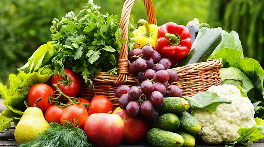Vegetables, fruits for blood cleansing