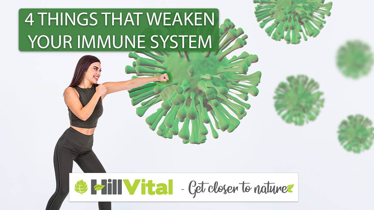 4 things that weaken your immune system