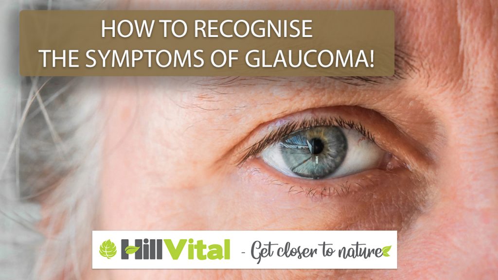 closeup of eye of a person suffering from glaucoma