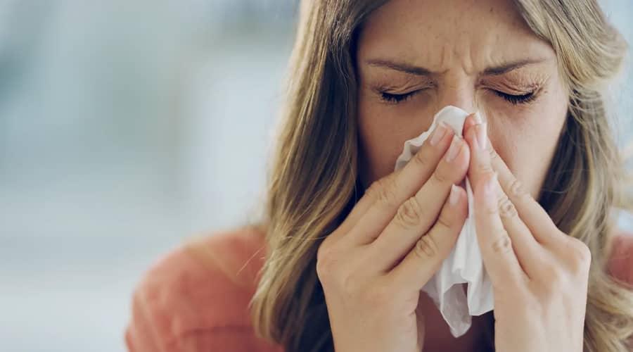 In case of sinusitis, it is also worth trying the home treatment