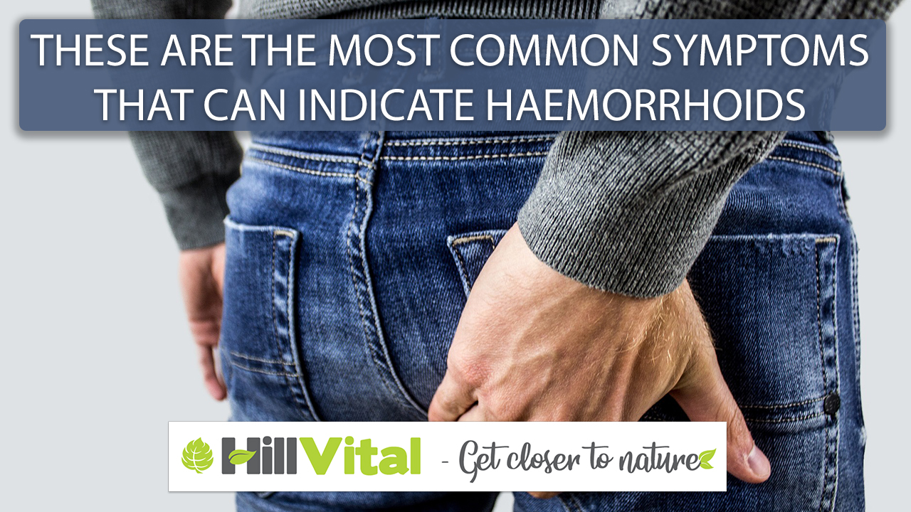 These are the most common symptoms that can indicate haemorrhoids