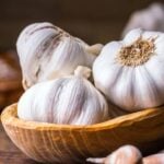 Bowl of garlic